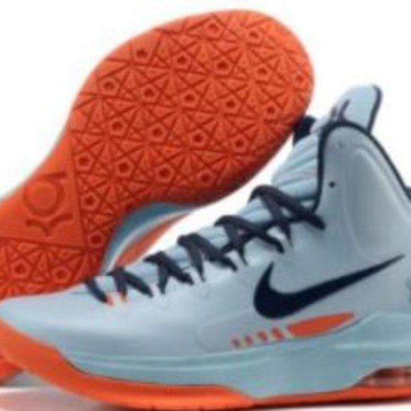 Nike Other - Nike KD V 5 Kevin Durant Ice Blue Orange (USED)